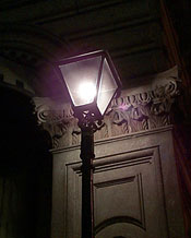 Lampadaire au gaz