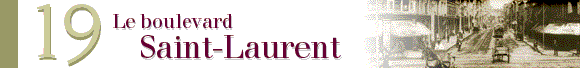 Le boulevard Saint-Laurent